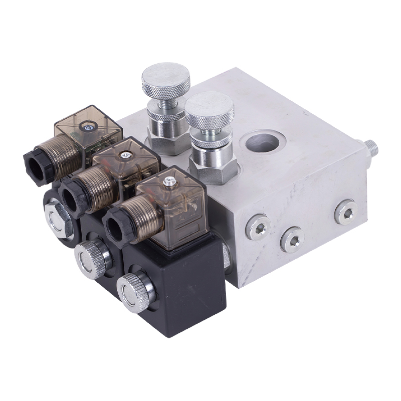 Takaluukun hydrauliventtiiliryhmä